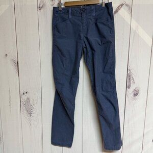 Patagonia Women's Venga Rock Pants,  Est Size 10, Dolomite Blue, Climbing EUC